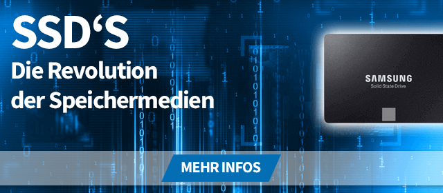 SSD-Festplatten - die Revolution der Speichermedien.